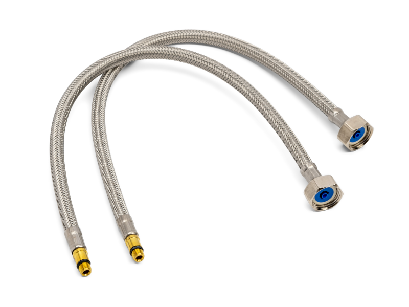 Kytkentäletku SoftPex 1/2" pari L=450 mm virtaaman rajoittimella