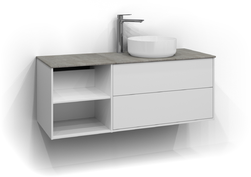 Epos -allaskaappi 120x45