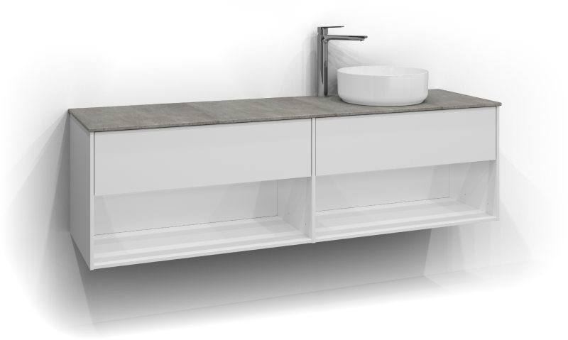 Epos -allaskaappi 160x45