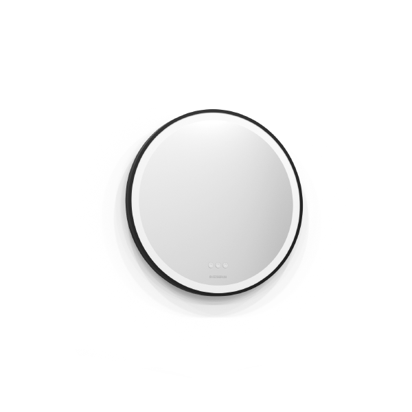 Ista pyöreä mustalla kehyksellä